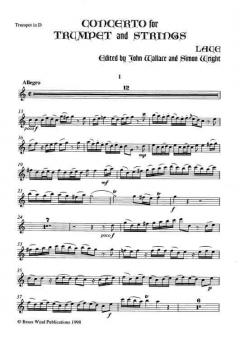 Trumpet Concerto in D major von Laue im Alle Noten Shop kaufen