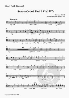 Sonata octavi toni à 12 (1597) (Giovanni Gabrieli) 