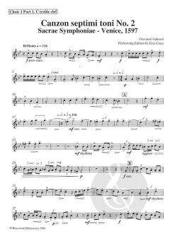 Canzon septimi toni no 2 (1597) (Giovanni Gabrieli) 