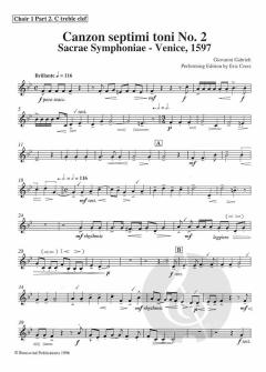 Canzon septimi toni no 2 (1597) (Giovanni Gabrieli) 