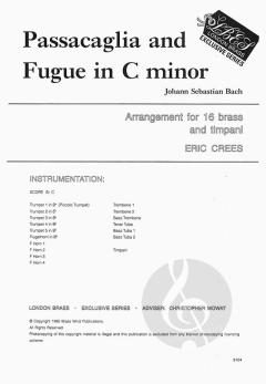 Passacaglia In C Minor von Johann Sebastian Bach 