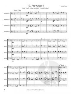 14 Easy Trombone Quartets von Pascal Proust 