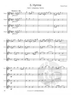 14 Intermediate Flute Quartets von Pascal Proust 