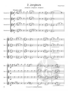 14 Intermediate Saxophone Quartets von Pascal Proust 