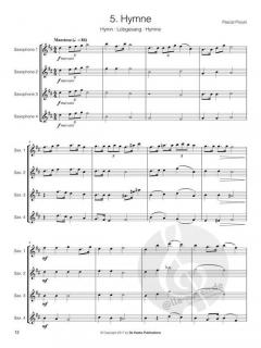 14 Intermediate Saxophone Quartets von Pascal Proust 
