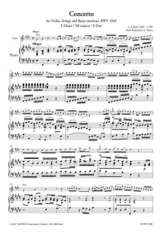 Concerto for Violin, Strings and BC, BWV 1042 von Johann Sebastian Bach im Alle Noten Shop kaufen