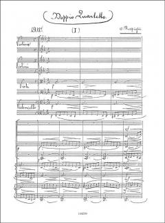 Doppio quartetto von Ottorino Respighi 