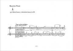 Å von Maurizio Pisati für Holzbläser Duo (Partitur) im Alle Noten Shop kaufen