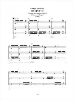 Ostinato von G. Battistelli 