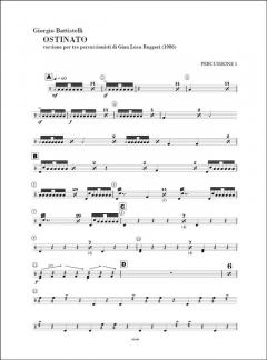 Ostinato von G. Battistelli 