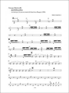 Ostinato von G. Battistelli 