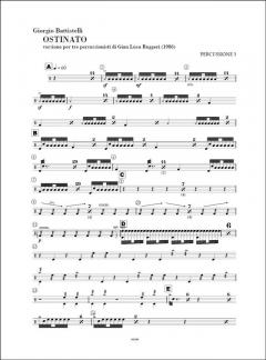 Ostinato von G. Battistelli 