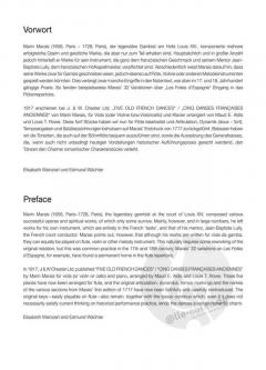 Fünf altfranzösische Tänze von Marais Marin für Flöte und Klavier im Alle Noten Shop kaufen