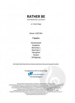 Rather Be von Clean Bandit 