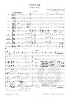 Missa in C-Dur von Wolfgang Amadeus Mozart 