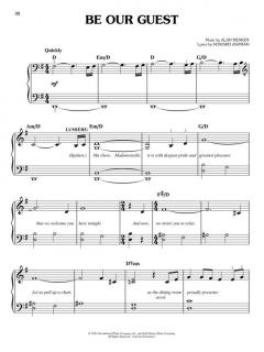 Beauty and the Beast - Easy Piano von Alan Menken 