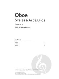 Oboe Scales & Arpeggios im Alle Noten Shop kaufen - 9781848499102
