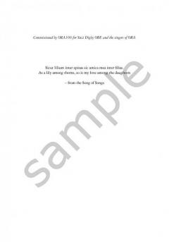 Sicut Lilium von John Barber 