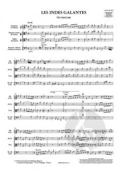 Les Indes galantes RCT 44 von Jean-Philippe Rameau 