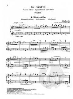 For Children von Béla Bartók 