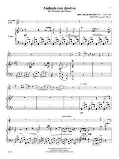 Lesser Known Works for the Clarinet von Heinrich Joseph Baermann 