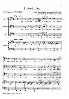 Von Liebe und Sehnsucht von Felix Mendelssohn Bartholdy 