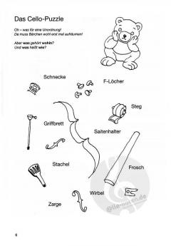 Der Cello-Bär 3 von Heike Wundling im Alle Noten Shop kaufen