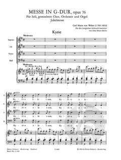 Messe G-Dur op. 76 (Carl Maria von Weber) 