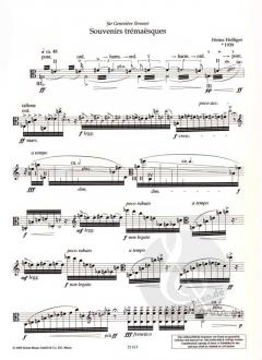 Souvenirs trémaësques von Heinz Holliger 