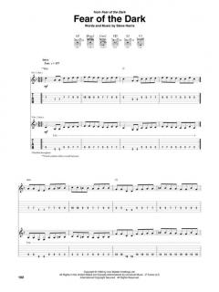 Guitar Tab - 25 Metal Masterpieces von Iron Maiden 