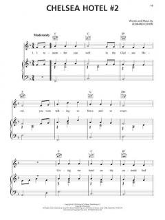 Leonhard Cohen Sheet Music Collection von Leonard Cohen 