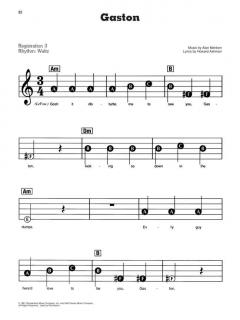 Beauty And The Beast: E-Z Play Today von Alan Menken 