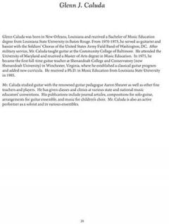 Contemporary Guitar Composers Of The Americas 