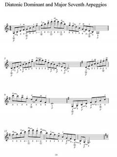 Diatonic Arpeggios For Classical Guitar 