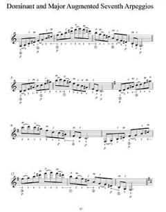 Diatonic Arpeggios For Classical Guitar 