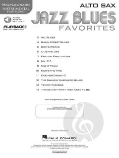 Jazz Blues Favorites - Alto Sax 