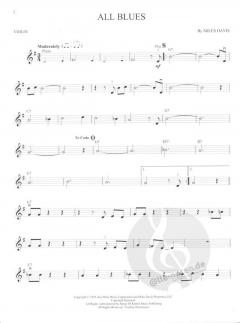 Jazz Blues Favorites - Violin im Alle Noten Shop kaufen
