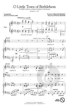 O Little Town Of Bethlehem (Lewis H. Redner) 