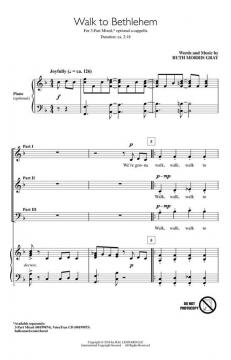 Walk To Bethlehem von Ruth Morris Gray 