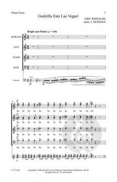 Godzilla Eats Las Vegas! (Eric Whitacre) 