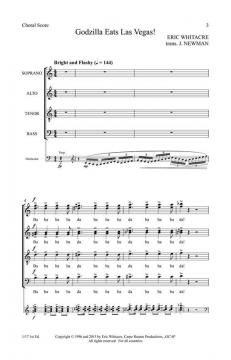 Godzilla Eats Las Vegas! (Eric Whitacre) 