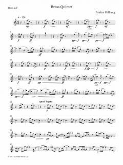 Brass Quintet (Anders Hillborg) 