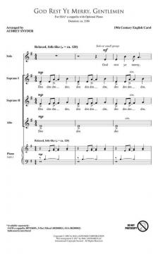 God Rest Ye Merry, Gentlemen 