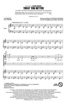 Treat You Better (Shawn Mendes) 