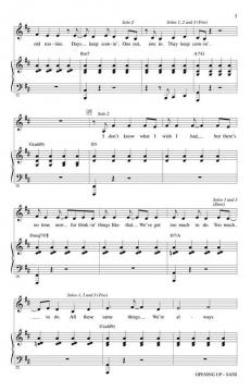 Opening Up (Sara Bareilles) 