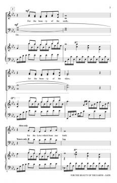 For The Beauty Of The Earth (John Leavitt) 