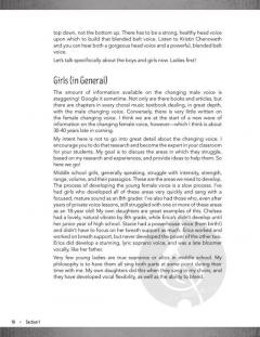 Warm-Ups For Changing Voices 