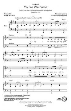 You're Welcome (Miranda Lin-Manuel) 