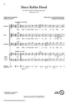 The SAB Choir Goes Renaissance (Thomas Weelkes) 