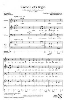 The SAB Choir Goes Renaissance (Thomas Weelkes) 